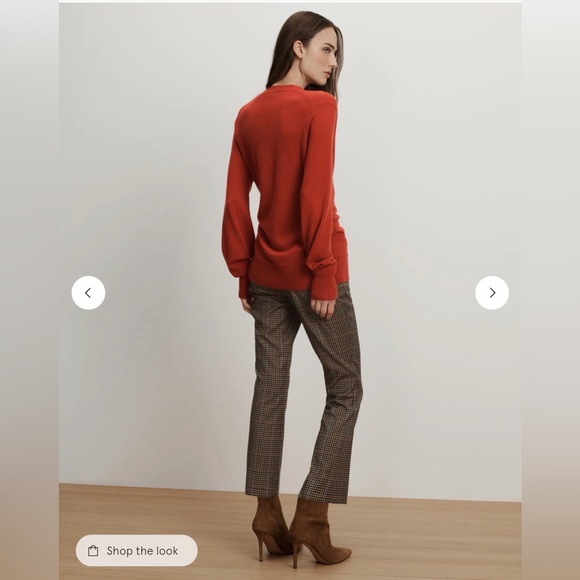 Veronica Beard Lamotte Cashmere Cardigan Size Large - Picture 4 of 10